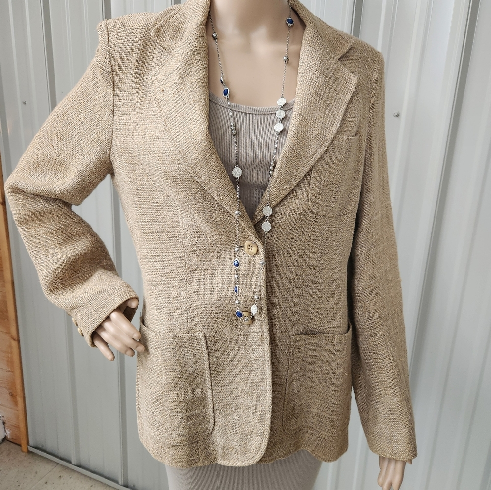 Vintage Flax Blazer